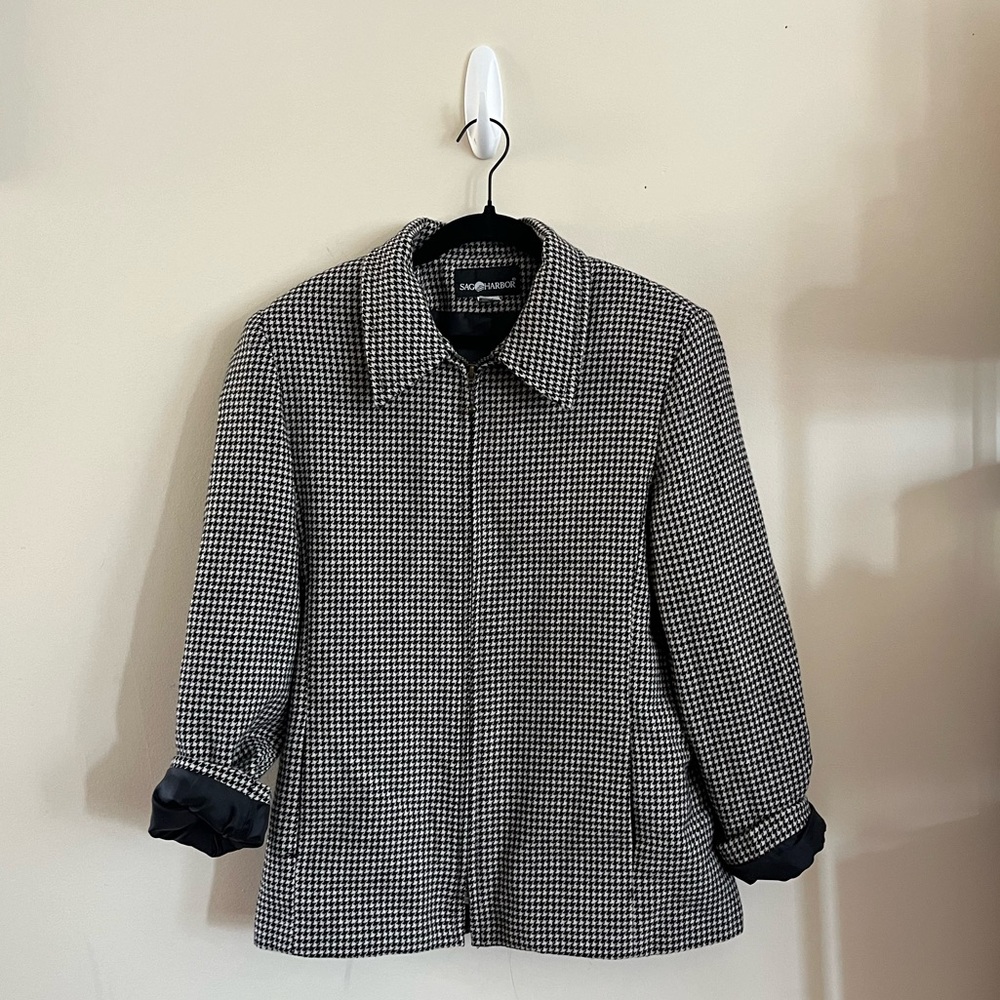 Houndstooth Blazer